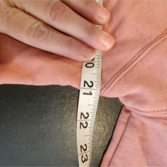 Young Fabulous & Broke Zip Up Duster Hoodie in Salmon Pink Size Small - Picture 4 of 6